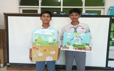 MENGENAL SIKLUS MATERI DENGAN MAKET 3D