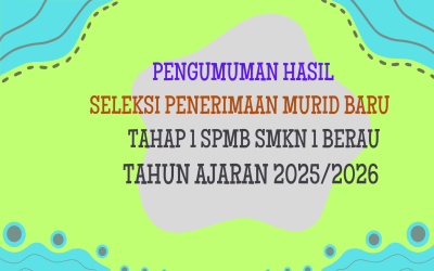 Pengumuman Hasil Seleksi SPMB Tahap 1 Tahun Ajaran 2025/2026